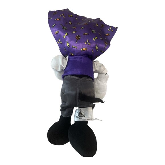 Vintage Disney Store Dracula Mickey Mouse Plush – Halloween Vampire Costume – 14 - Picture 4 of 6